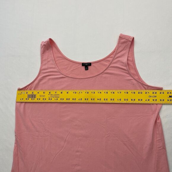 Talbots Sweater Twinset Cardigan Shell Pink Cotton Blend Womens 2X Preppy - Picture 7 of 9